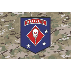 Прапор Команди «Rogue» ГУР МОУ. Варіант-05