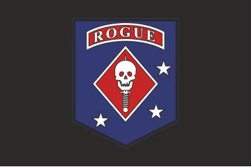 Флаг Команды «Rogue» ГУР МОУ. Вариант-07 Флаг Команды «Rogue» ГУР МОУ. Вариант-07