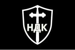 Флаг НДК (Немецкий Добровольческий Корпус) ВСУ. Вариант-08 Флаг НДК (Немецкий Добровольческий Корпус) ВСУ. Вариант-08