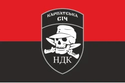 Флаг НДК (Немецкий Добровольческий Корпус) ВСУ. Вариант-10 Флаг НДК (Немецкий Добровольческий Корпус) ВСУ. Вариант-10