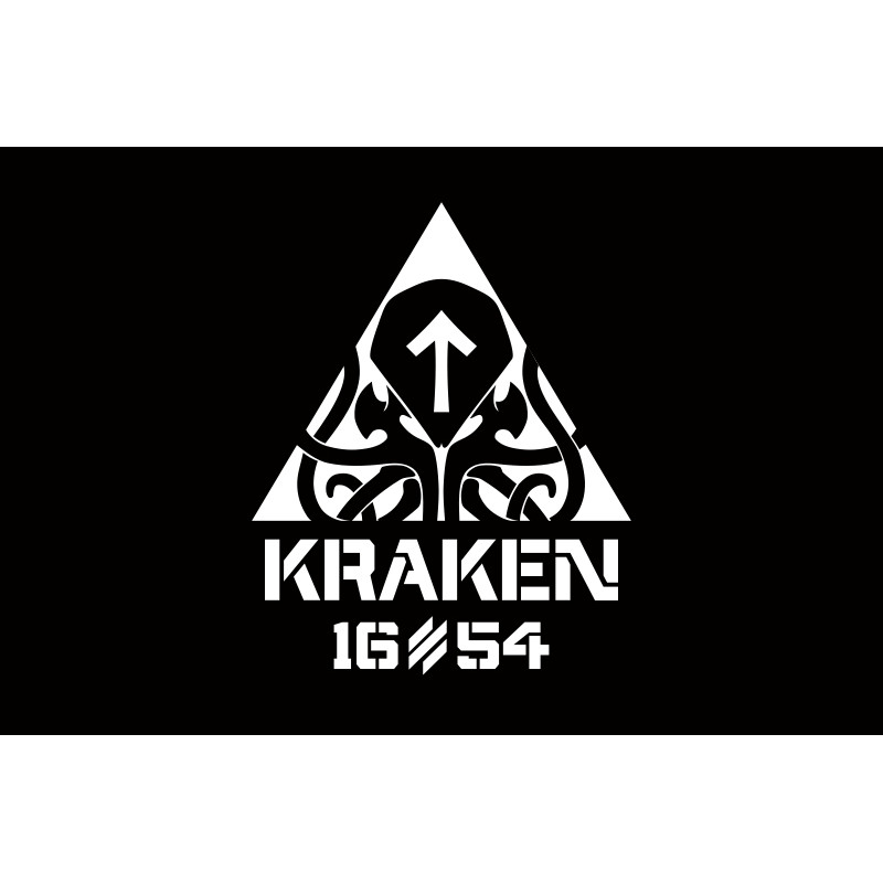 Флаг 21 ОПБпС (отдельный полк беспилотных систем) «KRAKEN 1654» ВСУ. Вариант-02 Флаг 21 ОПБпС (отдельный полк беспилотных систем) «KRAKEN 1654» ВСУ. Вариант-02