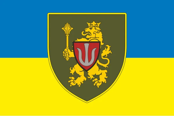 Флаг 11 АК (армейский корпус) ВСУ. Вариант-07