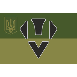 Прапор Єдиного рекрутингового центру ССО ЗСУ. Варіант-11 Прапор Єдиного рекрутингового центру ССО ЗСУ. Варіант-11