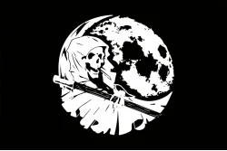 Прапор Роти ударних БПЛА «Moon Planet» 63 ОМБр ЗСУ