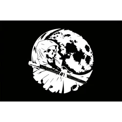 Флаг Роты ударных БПЛА «Moon Planet» 63 ОМБр ВСУ Флаг Роты ударных БПЛА «Moon Planet» 63 ОМБр ВСУ