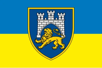 Флаг 125 ОТМБр (отдельная тяжелая механизированная бригада) ВСУ. Вариант-01
