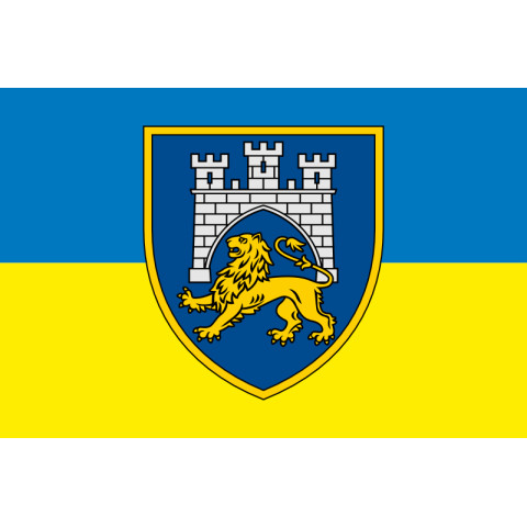 Прапор 125 ОВМБр (окрема важка механізована бригада) ЗСУ. Варіант-01