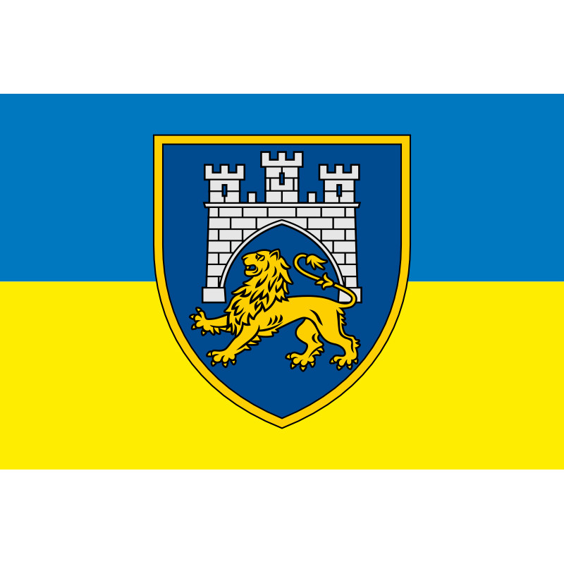 Прапор 125 ОВМБр (окрема важка механізована бригада) ЗСУ. Варіант-01 Прапор 125 ОВМБр (окрема важка механізована бригада) ЗСУ. Варіант-01