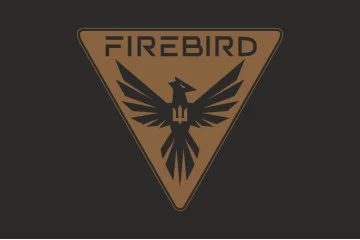Флаг Спецподразделения операторов FPV-дронов ГУР МОУ «Firebird». Вариант-06 Флаг Спецподразделения операторов FPV-дронов ГУР МОУ «Firebird». Вариант-06