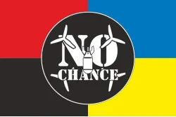 Прапор РУБпАК «No Chance» 108 ОБрТрО ЗСУ. Варіант-03 Прапор РУБпАК «No Chance» 108 ОБрТрО ЗСУ. Варіант-03