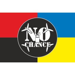 Флаг РУБпАК «No Chance» 108 ОБрТрО ВСУ. Вариант-03 Флаг РУБпАК «No Chance» 108 ОБрТрО ВСУ. Вариант-03