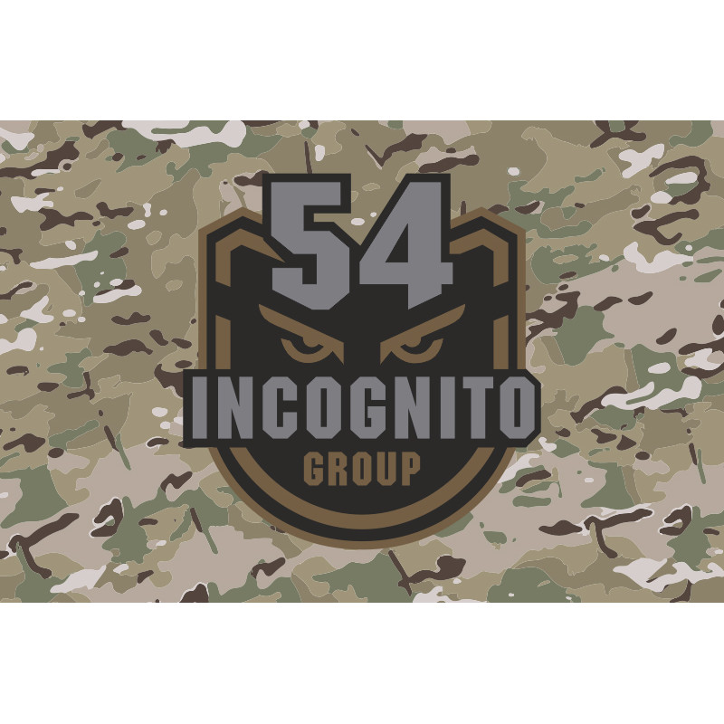 Флаг Батальона ударных БПЛА «Incognito» 54 ОМБр ВСУ. Вариант-04 Флаг Батальона ударных БПЛА «Incognito» 54 ОМБр ВСУ. Вариант-04