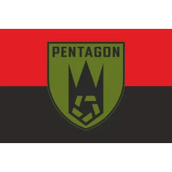 Флаг Роты ударных БПЛА «Pentagon» 225 ОШБ ВСУ. Вариант-02 Флаг Роты ударных БПЛА «Pentagon» 225 ОШБ ВСУ. Вариант-02