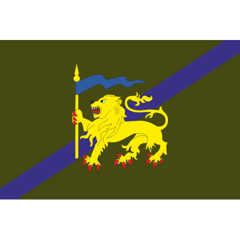 Прапор 60 ОМБp (окрема механізована бригада) ЗСУ. Варіант-09