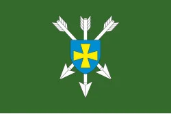 Прапор 18 ОБрАА (окрема бригада армійської авіації) ЗСУ. Варіант-13 Прапор 18 ОБрАА (окрема бригада армійської авіації) ЗСУ. Варіант-13