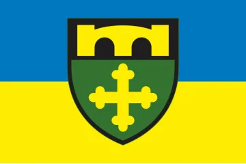 Флаг 91 ОБрП (отдельная Ахтырская бригада поддержки) ВСУ «Ахтырская». Вариант-03
