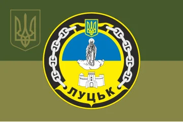 Флаг Корвета «Луцк» (U205) ВМС ВСУ. Вариант-08