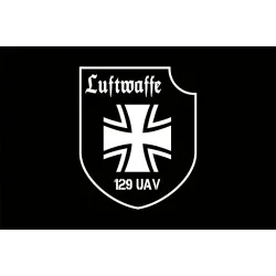 Прапор Роти ударних та розвідувальних БПЛА «Luftwaffe» 128 ОБрТрО ЗСУ. Варіант-06 Прапор Роти ударних та розвідувальних БПЛА «Luftwaffe» 128 ОБрТрО ЗСУ. Варіант-06