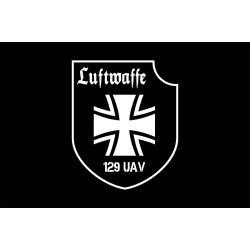Прапор Роти ударних та розвідувальних БПЛА «Luftwaffe» 128 ОБрТрО ЗСУ. Варіант-06 Прапор Роти ударних та розвідувальних БПЛА «Luftwaffe» 128 ОБрТрО ЗСУ. Варіант-06