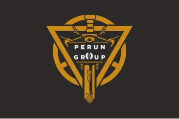 Прапор Роти ударних БПЛА «Perun Group» 79 ОДШБр ЗСУ. Варіант-06