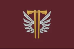 Прапор 77 ОАЕМБр ДШВ (Десантно-штурмові війська) ЗСУ. Варіант-20 Прапор 77 ОАЕМБр ДШВ (Десантно-штурмові війська) ЗСУ. Варіант-20