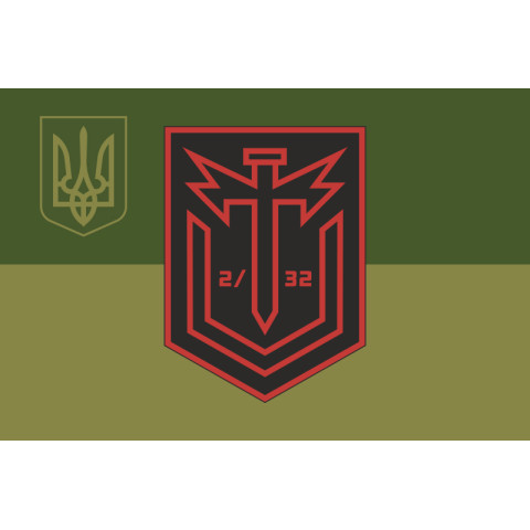 Прапор Роти ударних БПЛА «Thunder Division» 2 МЕХБАТ 32 ОМБр ЗСУ. Варіант-05 Прапор Роти ударних БПЛА «Thunder Division» 2 МЕХБАТ 32 ОМБр ЗСУ. Варіант-05