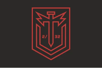 Флаг Роты ударных БПЛА «Thunder Division» 2 МЕХБАТ 32 ОМБр ВСУ. Вариант-06 Флаг Роты ударных БПЛА «Thunder Division» 2 МЕХБАТ 32 ОМБр ВСУ. Вариант-06