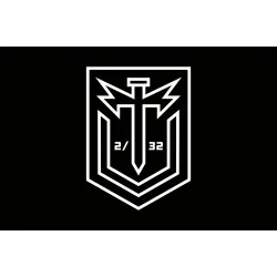 Флаг Роты ударных БПЛА «Thunder Division» 2 МЕХБАТ 32 ОМБр ВСУ. Вариант-07 Флаг Роты ударных БПЛА «Thunder Division» 2 МЕХБАТ 32 ОМБр ВСУ. Вариант-07