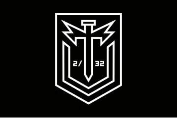 Флаг Роты ударных БПЛА «Thunder Division» 2 МЕХБАТ 32 ОМБр ВСУ. Вариант-07 Флаг Роты ударных БПЛА «Thunder Division» 2 МЕХБАТ 32 ОМБр ВСУ. Вариант-07