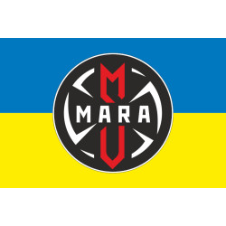 Флаг ББпС (Батальон беспилотных систем) «MARA» 66 ОМБр ВСУ. Вариант-01 Флаг ББпС (Батальон беспилотных систем) «MARA» 66 ОМБр ВСУ. Вариант-01