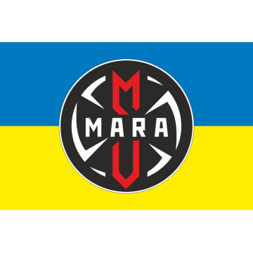 Флаг ББпС (Батальон беспилотных систем) «MARA» 66 ОМБр ВСУ. Вариант-01 Флаг ББпС (Батальон беспилотных систем) «MARA» 66 ОМБр ВСУ. Вариант-01