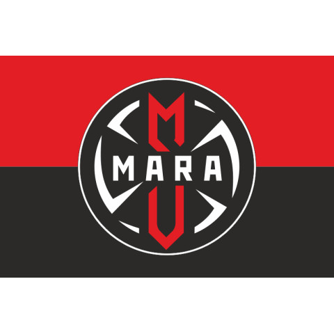 Флаг ББпС (Батальон беспилотных систем) «MARA» 66 ОМБр ВСУ. Вариант-02