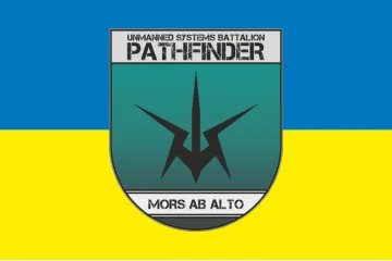 Прапор ББС «Pathfinder» 115 ОМБр ЗСУ. Варіант-01