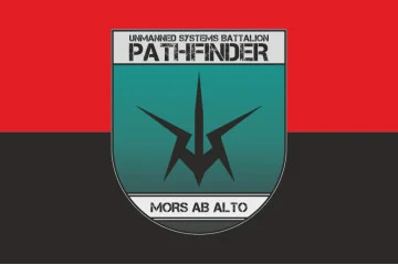 Прапор ББС «Pathfinder» 115 ОМБр ЗСУ. Варіант-02
