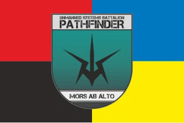 Прапор ББС «Pathfinder» 115 ОМБр ЗСУ. Варіант-03