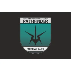 Флаг ББС «Pathfinder» 115 ОМБр ВСУ. Вариант-06 Флаг ББС «Pathfinder» 115 ОМБр ВСУ. Вариант-06