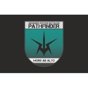 Флаг ББС «Pathfinder» 115 ОМБр ВСУ. Вариант-06