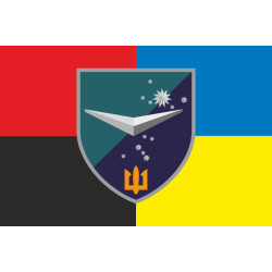 Прапор ББС (Батальйон безпілотних систем) «Вартові» 36 ОБрМП ВМС ЗСУ. Варіант-10 Прапор ББС (Батальйон безпілотних систем) «Вартові» 36 ОБрМП ВМС ЗСУ. Варіант-10