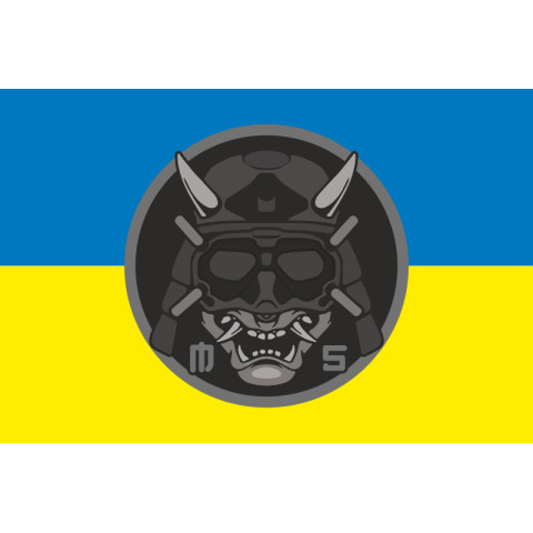 Прапор РУБпАК «Muramasa» 109 ОБрТрО ЗСУ. Варіант-01