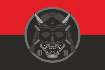 Прапор РУБпАК «Muramasa» 109 ОБрТрО ЗСУ. Варіант-02 Прапор РУБпАК «Muramasa» 109 ОБрТрО ЗСУ. Варіант-02