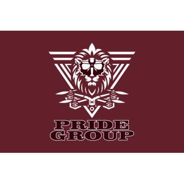 Флаг Подразделения ударных БПЛА «Pride group» 2 ДШБ 80 ОДШБр ВСУ. Вариант-01