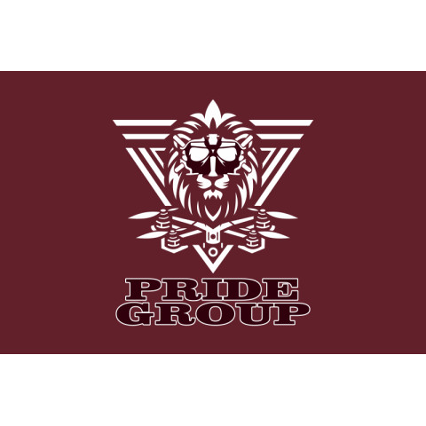 Флаг Подразделения ударных БПЛА «Pride group» 2 ДШБ 80 ОДШБр ВСУ. Вариант-01 Флаг Подразделения ударных БПЛА «Pride group» 2 ДШБ 80 ОДШБр ВСУ. Вариант-01