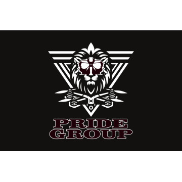 Флаг Подразделения ударных БПЛА «Pride group» 2 ДШБ 80 ОДШБр ВСУ. Вариант-02