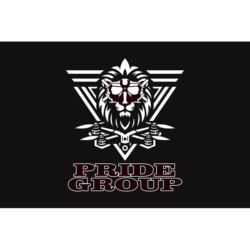 Флаг Подразделения ударных БПЛА «Pride group» 2 ДШБ 80 ОДШБр ВСУ. Вариант-02 Флаг Подразделения ударных БПЛА «Pride group» 2 ДШБ 80 ОДШБр ВСУ. Вариант-02