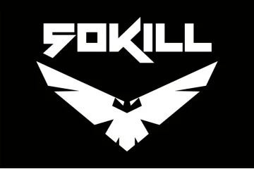 Флаг Роты ударных БПЛА «So kill» 154 ОБ 117 ОБрТрО ВСУ. Вариант-02