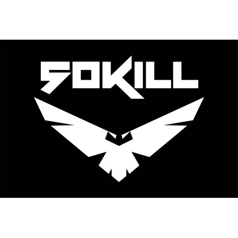 Прапор Роти ударних БПЛА «So kill» 154 ОБ 117 ОБрТрО ЗСУ. Варіант-02 Прапор Роти ударних БПЛА «So kill» 154 ОБ 117 ОБрТрО ЗСУ. Варіант-02