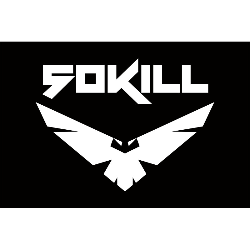 Прапор Роти ударних БПЛА «So kill» 154 ОБ 117 ОБрТрО ЗСУ. Варіант-02 Прапор Роти ударних БПЛА «So kill» 154 ОБ 117 ОБрТрО ЗСУ. Варіант-02