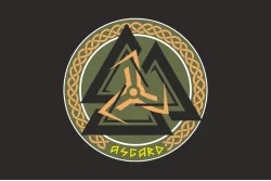 Прапор РУБпАК «Asgard» 28 ОМБр ВСУ. Варіант-06 Прапор РУБпАК «Asgard» 28 ОМБр ВСУ. Варіант-06