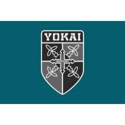 Флаг Подразделения БПЛА «Yokai» 2 БМП 35 ОБрМП ВМС ВСУ. Вариант-03 Флаг Подразделения БПЛА «Yokai» 2 БМП 35 ОБрМП ВМС ВСУ. Вариант-03