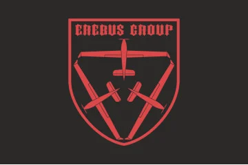 Прапор Роти розвідувальних БПЛА «Erebus Group» 82 ОДШБр ДШВ ЗСУ. Варіант-06 Прапор Роти розвідувальних БПЛА «Erebus Group» 82 ОДШБр ДШВ ЗСУ. Варіант-06